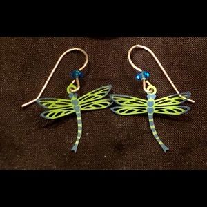 Dragonfly earrings